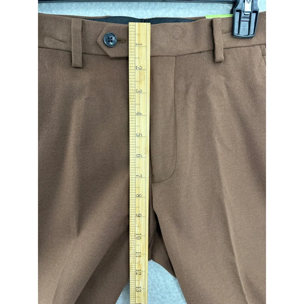 Alfani Slim Fit Dress Pants Men's 30x30 Vicuna Brown Office Career Casual